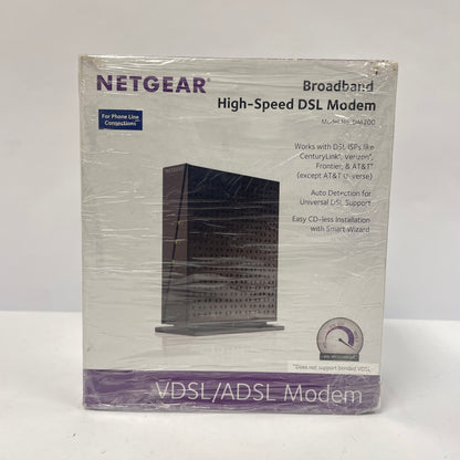 New Netgear DM200 Broadband High-Speed DSL Modem DM200-100NAS