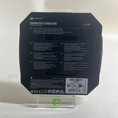 Corsair Dominator Platinum RGB 32GB (2x16GB) RAM DDR5 6000MT/s 