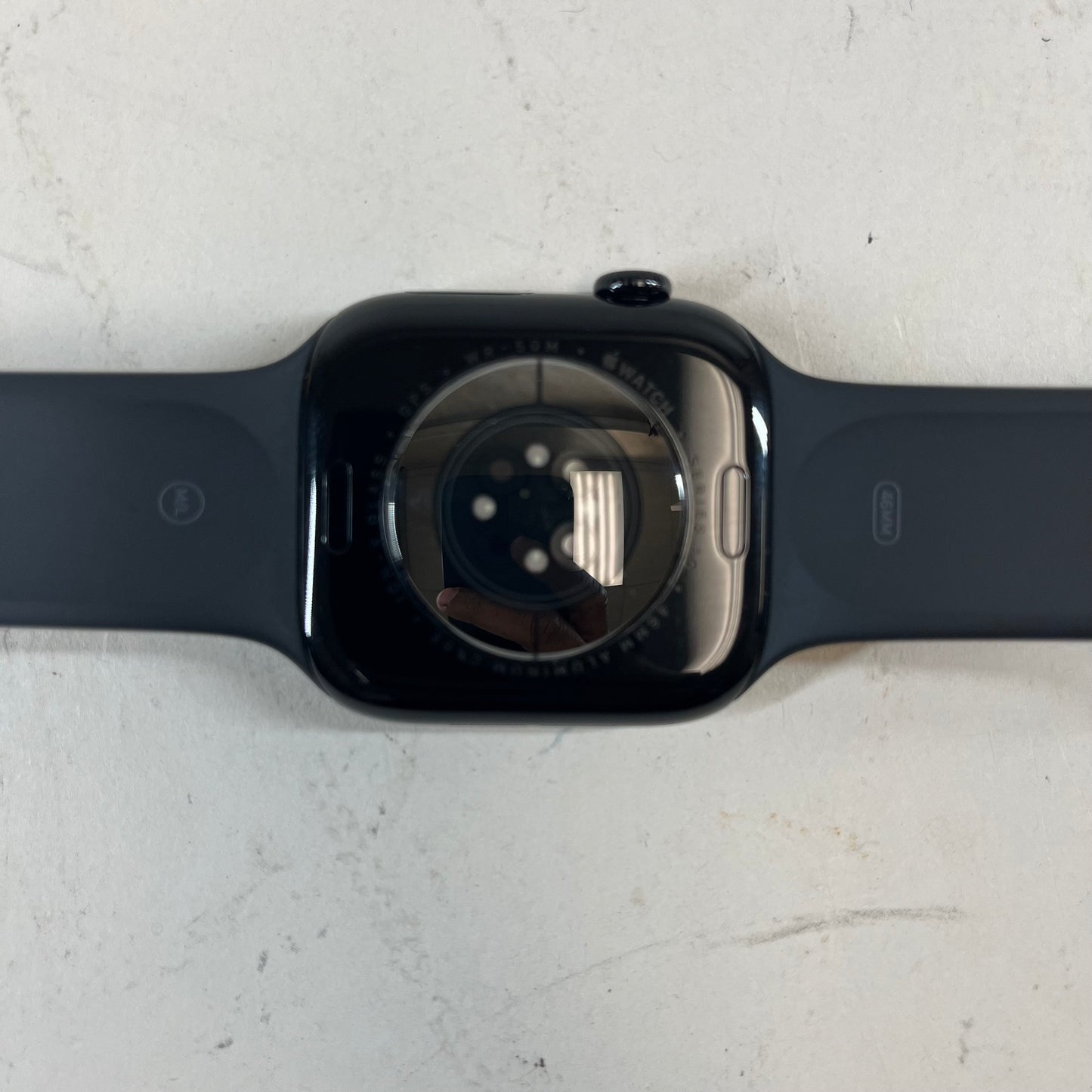 GPS Only Apple Watch Series 10 46MM Black Aluminum Black Sport Band MWWQ3LW/A