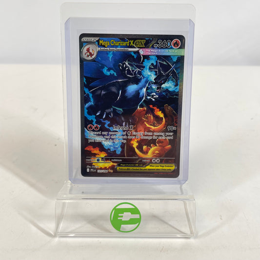 Pokémon TCG Phantasmal Flames Mega Charizard X EX 125/094 Holo English