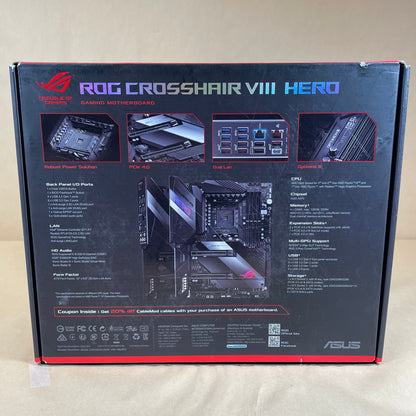 Asus X570 ROG Crosshair VIII AM4 ATX Motherboard