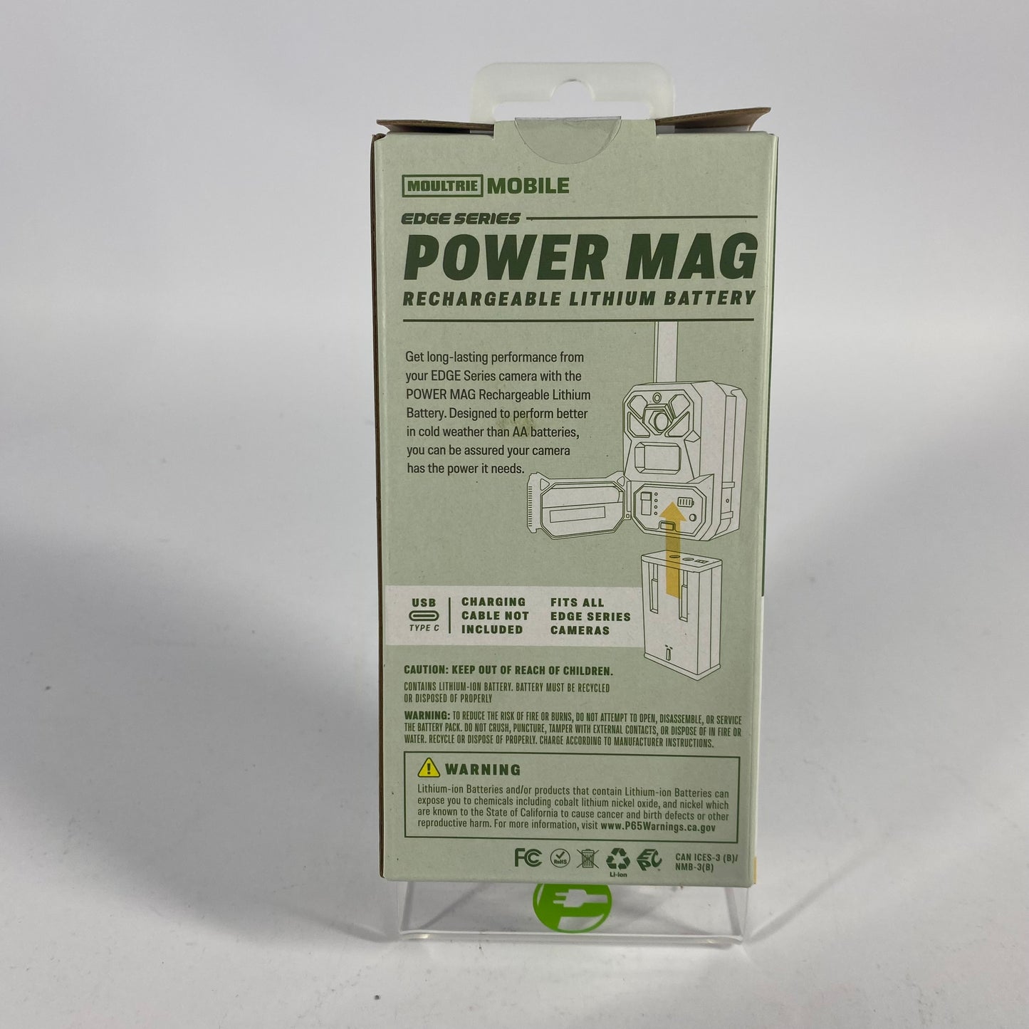 New Moultrie Power Mag  Rechargeable Lithium Battery  MMA-14128