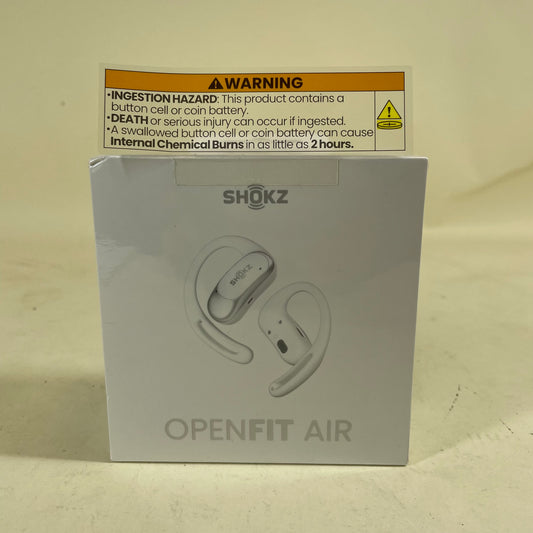 New Shokz OpenFit Air Open Ear True Wireless Earbuds White T511