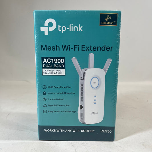 New TP-Link Mesh Wifi Extender RE550