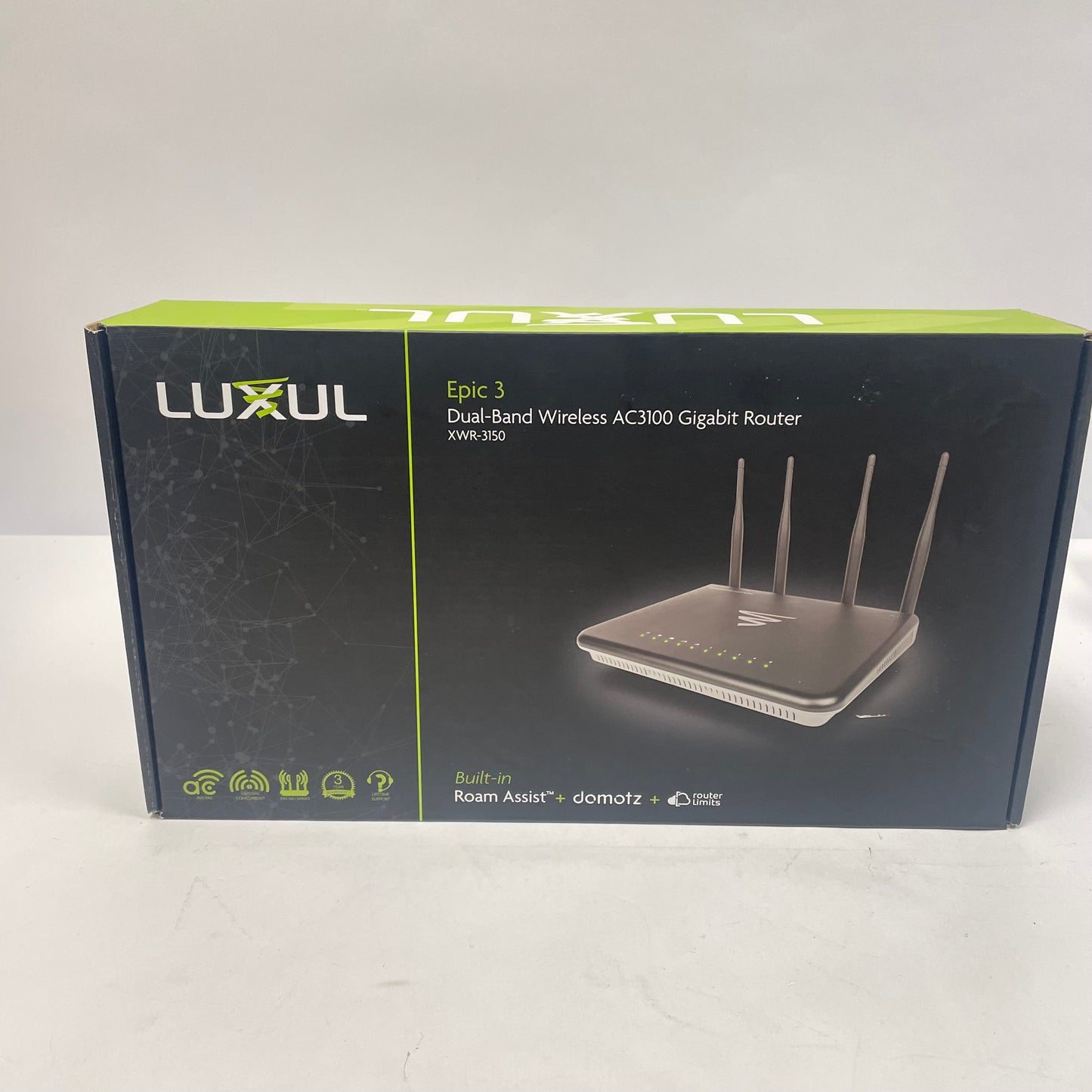 New Luxul Epic 3 Dual-Band Wireless Router Wireless Router XWR-3150