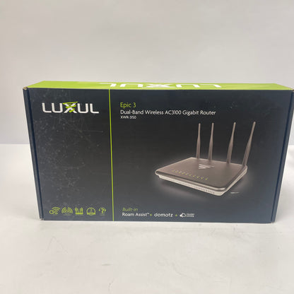 New Luxul Epic 3 Dual-Band Wireless Router Wireless Router XWR-3150