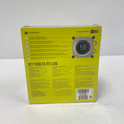New CORSAIR XC7 RGB ELITE LCD CPU Water Block CX9010024WW