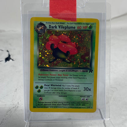 Pokémon TCG Team Rocket Dark Vileplume  13/82 Holo English