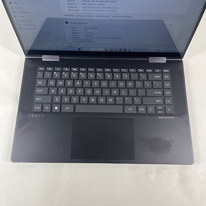 HP Envy x360 15-FH0013DX 15.6" Ryzen 5 7530U 2.0GHz 8GB RAM 256GB SSD