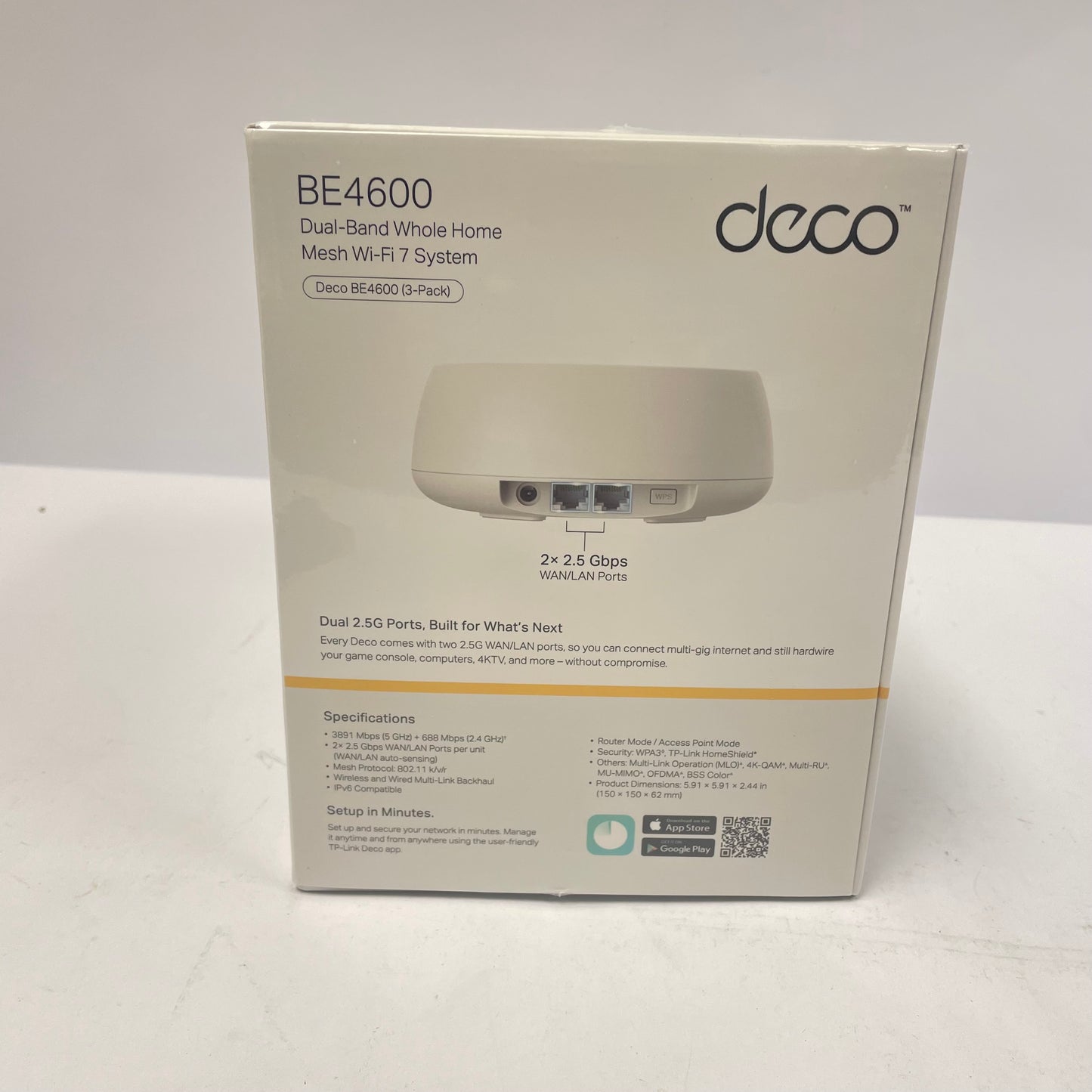 New Tp-link BE4600 Wireless Router