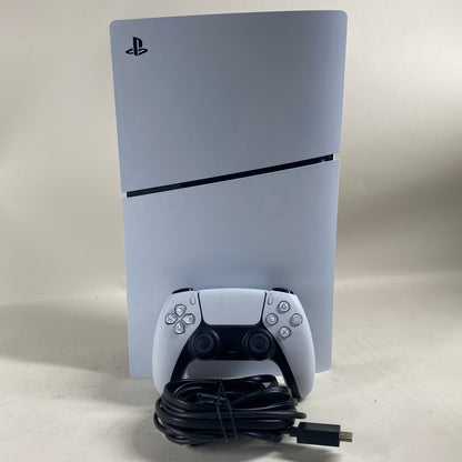 Sony PlayStation 5 Slim Digital PS5 1TB White Console Gaming System CFI-2015