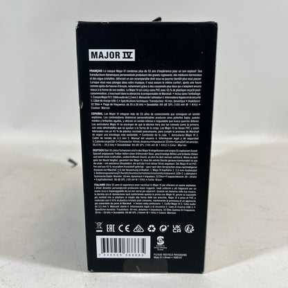 New Marshall Major IV Noise-Cancelling Wireless Over-Ear Bluetooth Headphones 