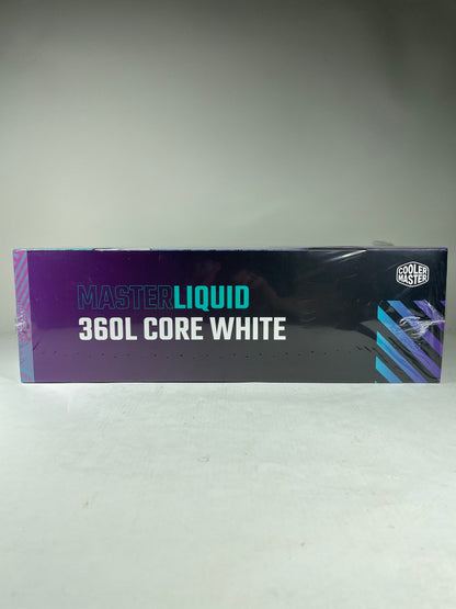 New Cooler Master Master Liquid 360L Core White Computer Liquid Cooler