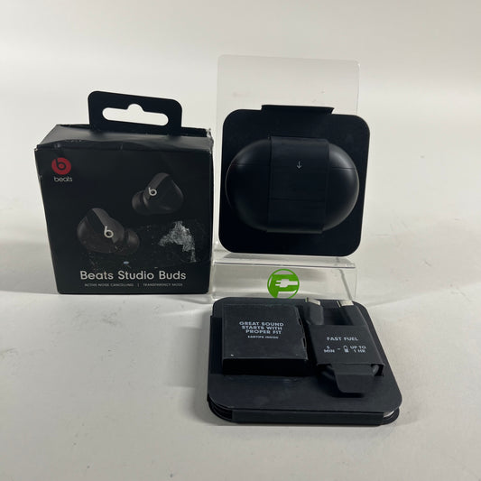 New Beats Studio Buds Wireless Earbuds  Black MJ4X3LL/A