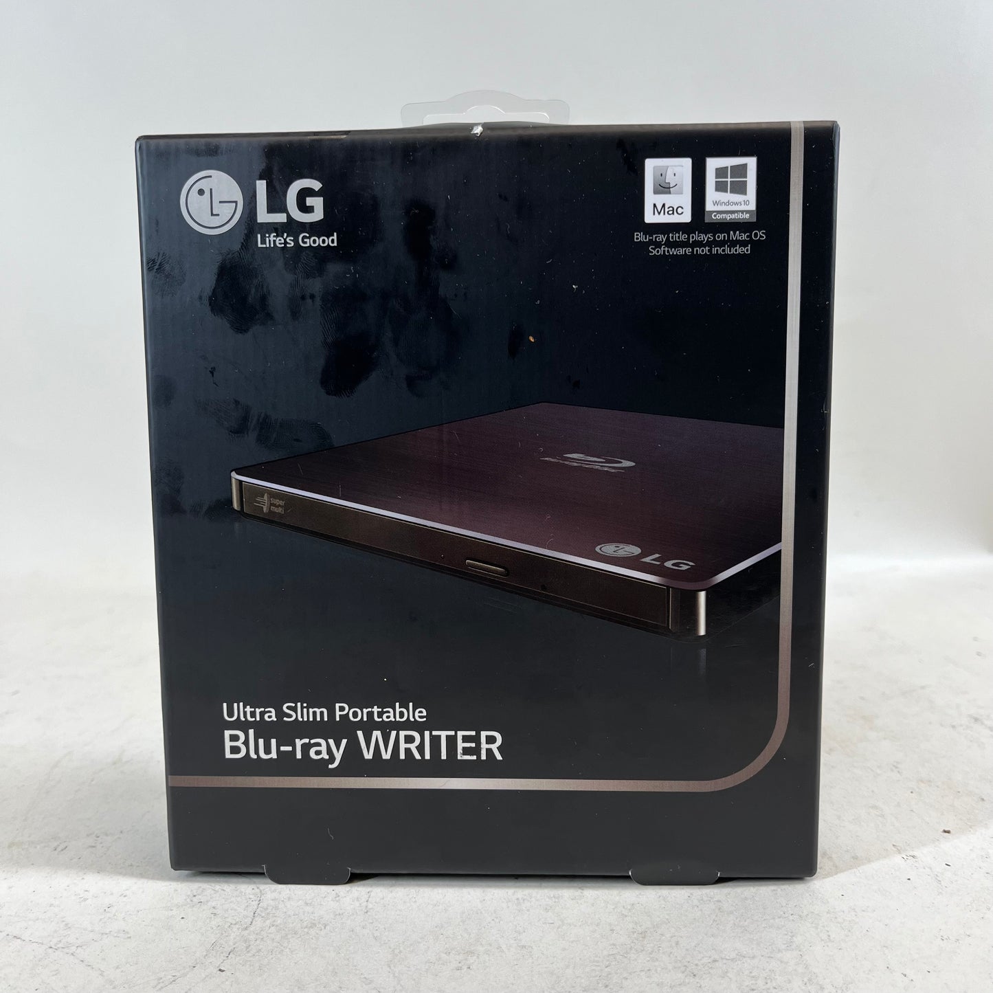 New LG Ultra Slim Portable Blu-Ray Writer External Drive BP50NB40