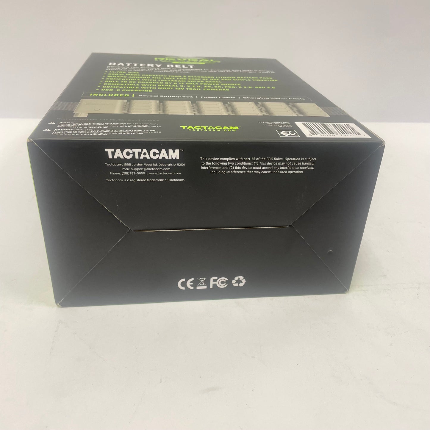 New Tactacam Battery Belt Battery Belt RV-BB-V1