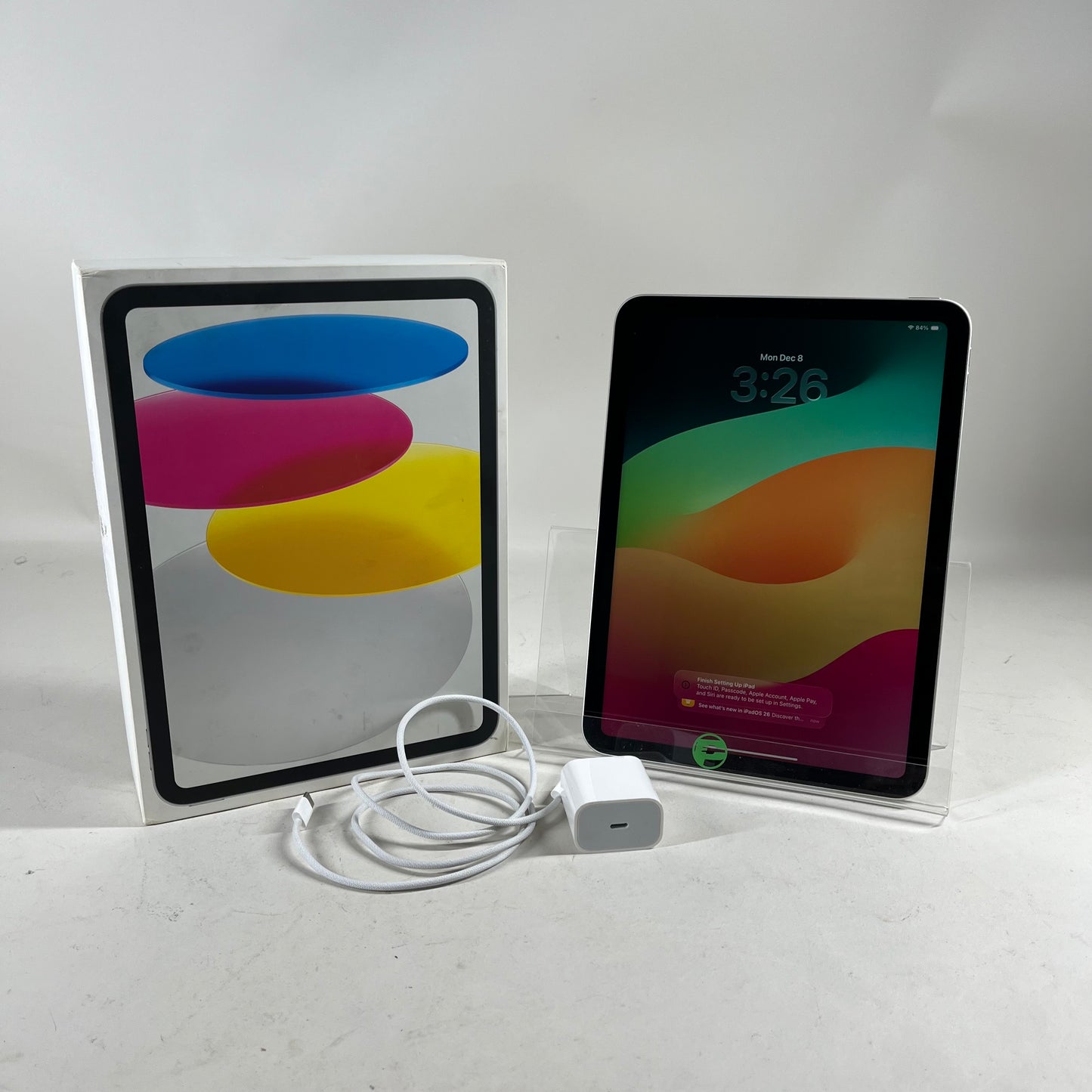 WiFi Only Apple iPad 10th Gen 64GB Silver MPQ03LL/A