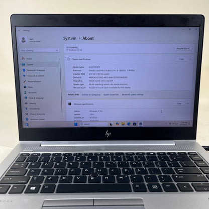 HP Elitebook 840 G6 14" i5-8365U 1.6GHz 8GB RAM 256GB SSD