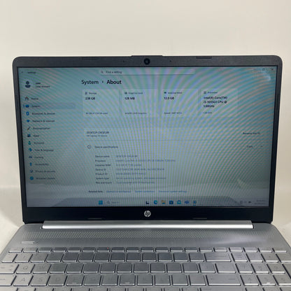 HP 15-DY1043DX 15.6" i5-1035G1 1.2GHz 12GB RAM 256GB SSD