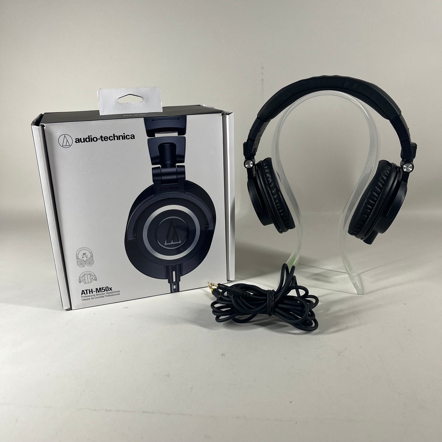 Audio-Technica ATH-M50x Wired Over-Ear Headphones Black
