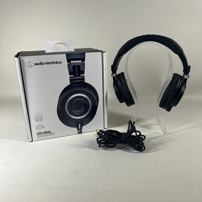 Audio-Technica ATH-M50x Wired Over-Ear Headphones Black