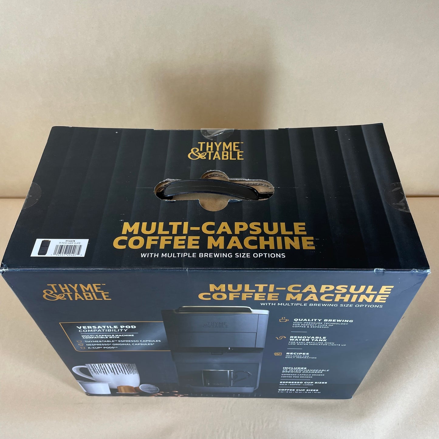 New Thyme & Table Multi-Capsule Coffee Machine TT1537R