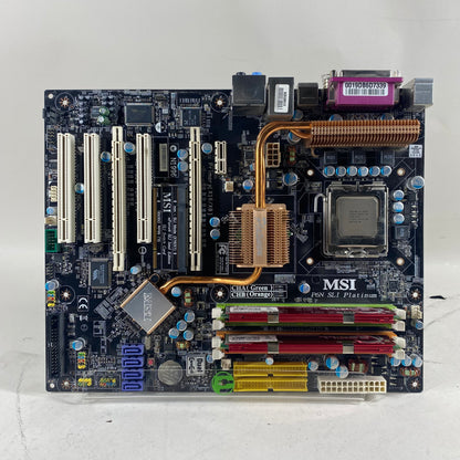 MSi P6N 650i SLI Platinum LGA 775 ATX Core 2 Duo 4GB RAM DDR2 Motherboard