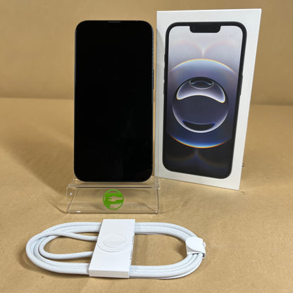 T-Mobile Apple iPhone 16e 128GB Black MD0D4LL/A 0 Cycle Count