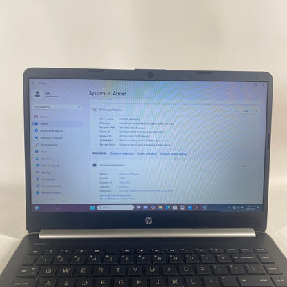 HP Laptop 14-DQ0003DX 14" Celeron N4020 1.1GHz 4GB RAM 64GB SSD