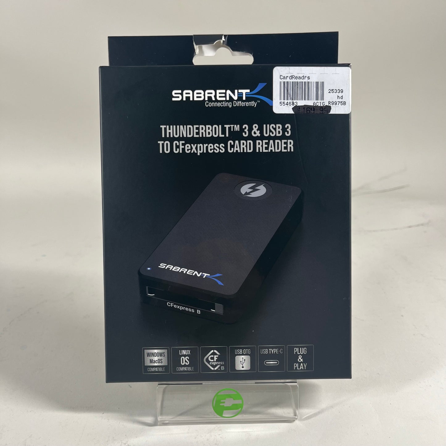 New Sabrent Thunderbolt 3 & USB 3 Card Reader Card Reader CR-T3CF