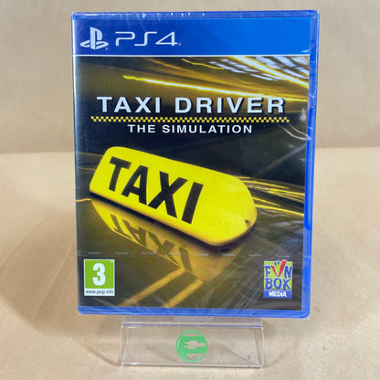 New Taxi Driver The Simulation (Sony PlayStation 4 PS4, 2021) PAL