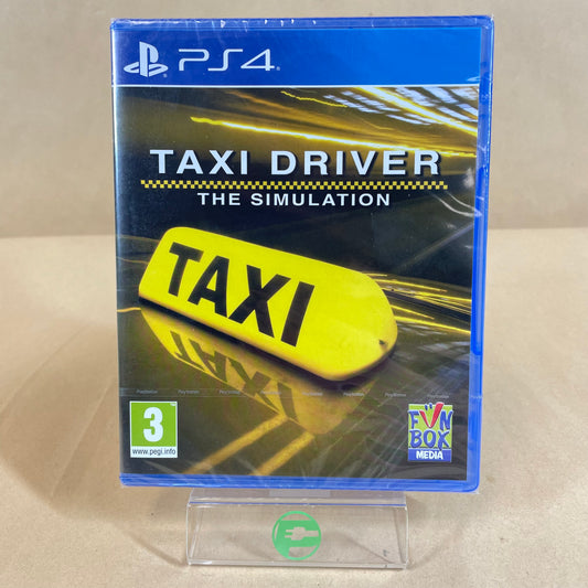 New Taxi Driver The Simulation (Sony PlayStation 4 PS4, 2021) PAL