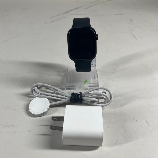 GPS Only Apple Watch Series 10 42MM Jet Black Aluminum Black Sport Band MX4P3LW