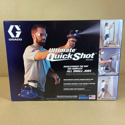 New Graco Ultimate Quick Shot 826308 20V Electric Airless Portable Sprayer
