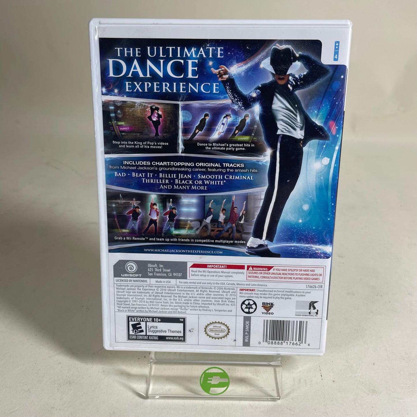 Michael Jackson: The Experience (Nintendo Wii, 2010)