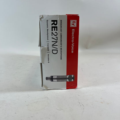New Electro-Voice re27n/d 40Hz - 20kHz Broadcast Announcer Microphone F01U410843