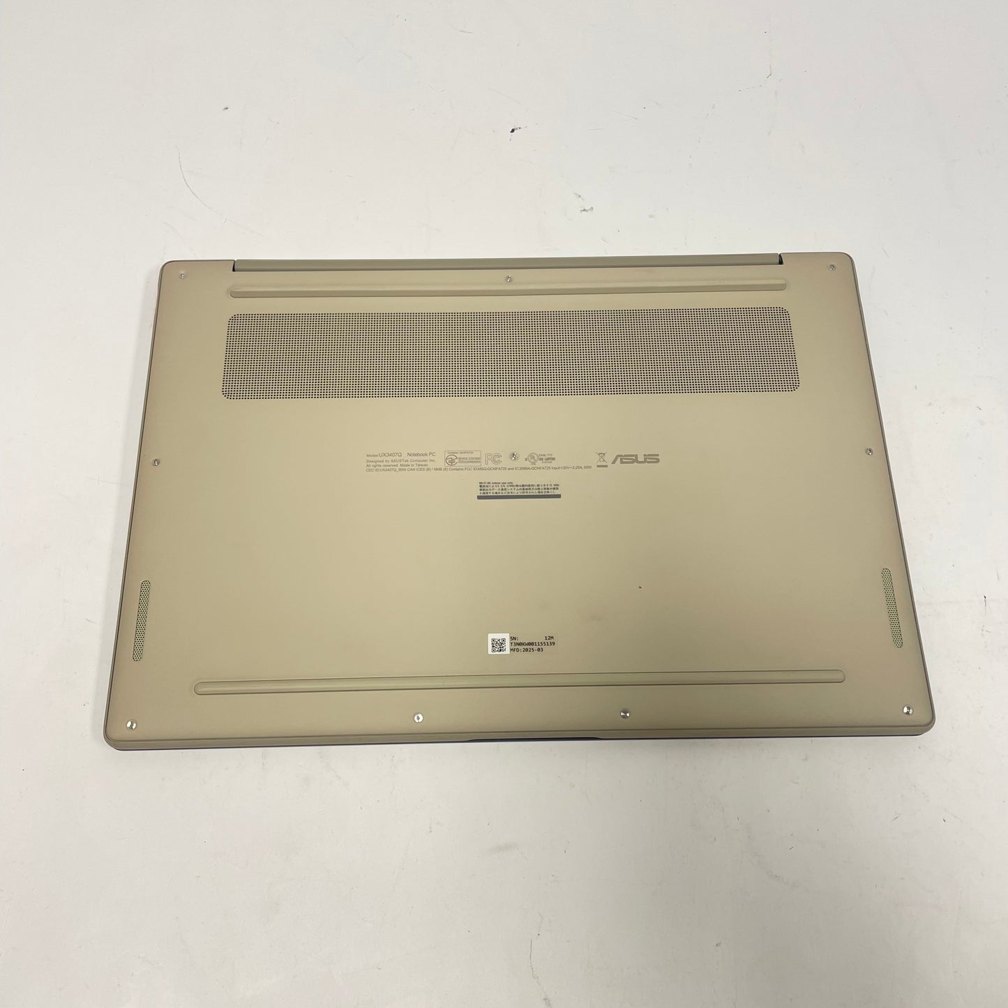 Asus Zenbook A14 UX3407QA 14" Snapdragon X Plus 3.2GHz 16GB RAM 512GB SSD