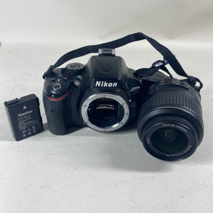Nikon D5100 16.2MP DSLR Camera Lens Combo