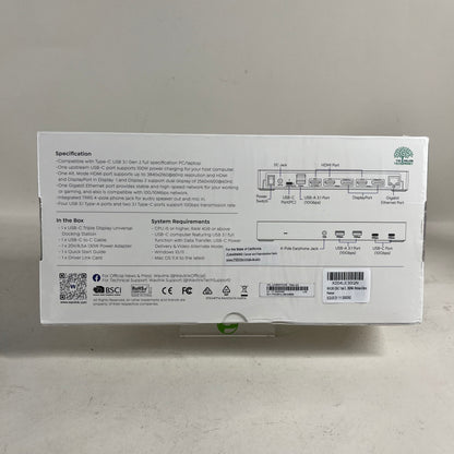 New WAVLINK WL-UG63PD25 Docking Station