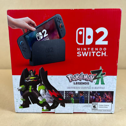 New Nintendo Switch 2 Game Console BEE‑001 Black Pokémon Legends: Z-A Bundle