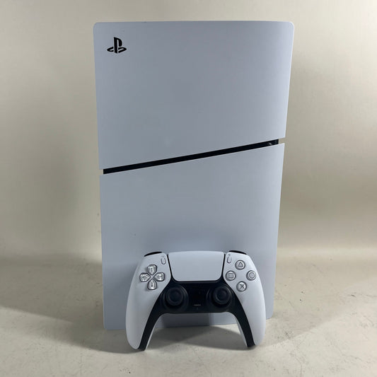 Sony PlayStation 5 Slim Digital PS5 825GB White Console Gaming System CFI-2115