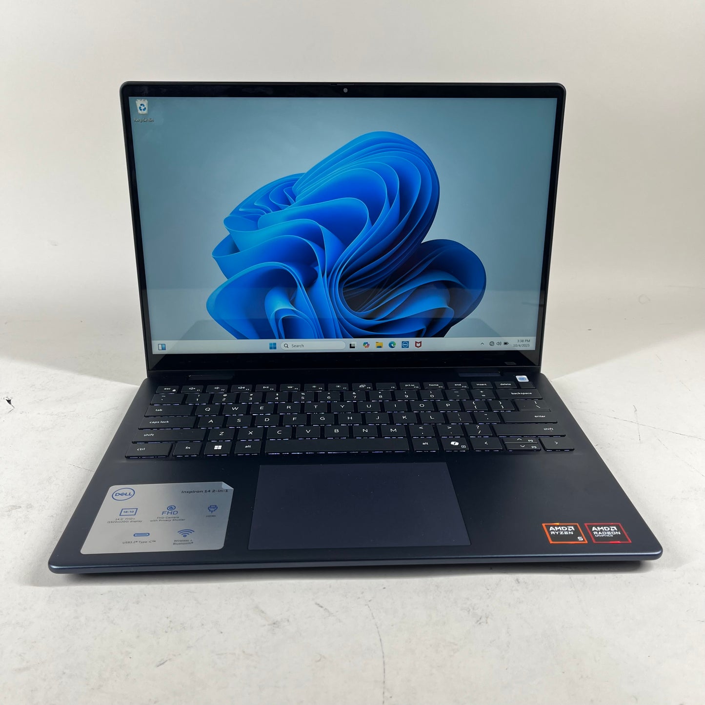 Dell Inspiron 14 7445 2-IN-1 14" Ryzen 5 8640HS 3.5GHz 8GB RAM 512GB SSD