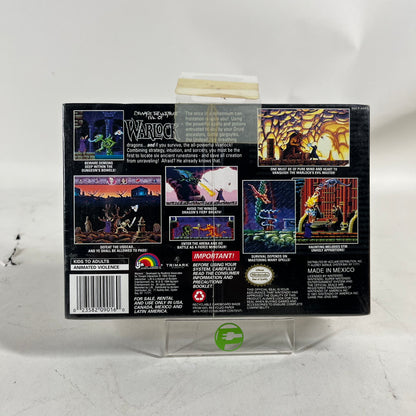 New Warlock (Super Nintendo SNES, 1994)