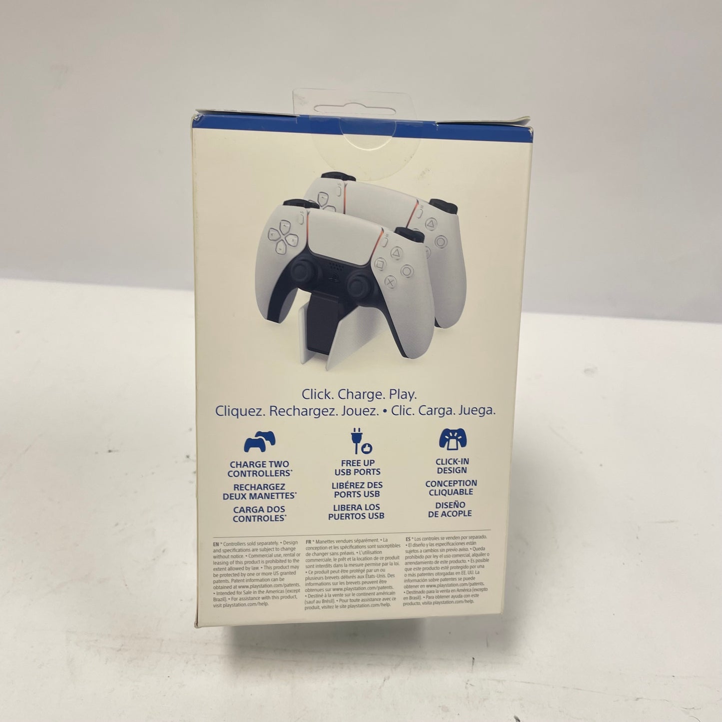 New Sony PlayStation 5 PS5 DualSense Charging Station White CFI-ZDS1