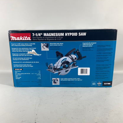 New Makita 5377MG 120V 7-1/4" Magnesium Hypoid Saw