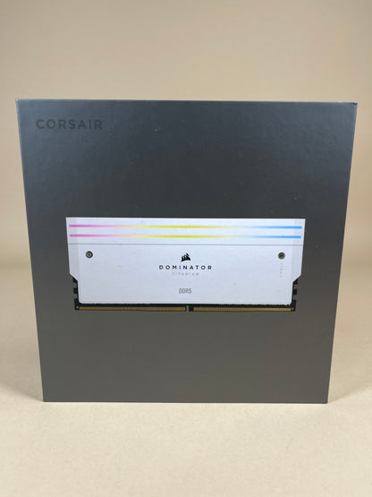 New Corsair Dominator Titanium 64GB (2x32GB) DDR5 6600MT/S CMP64GX5M2X6600C32W