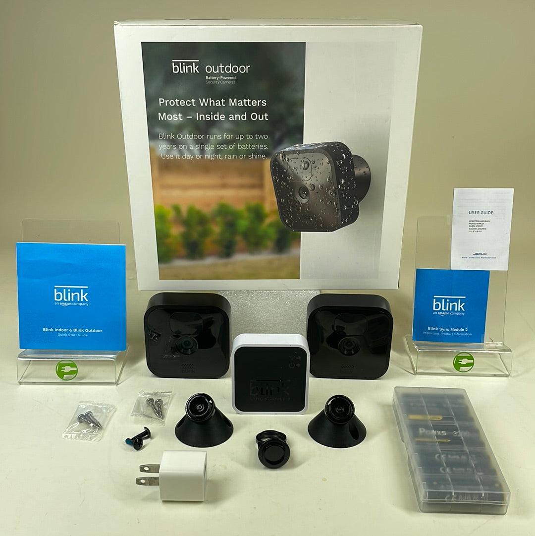 Blink BatteryPowered Security Cameras Smart Camera Black PayMore