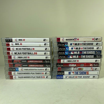 Lot of 20 Sports Games YOU PICK CONSOLE