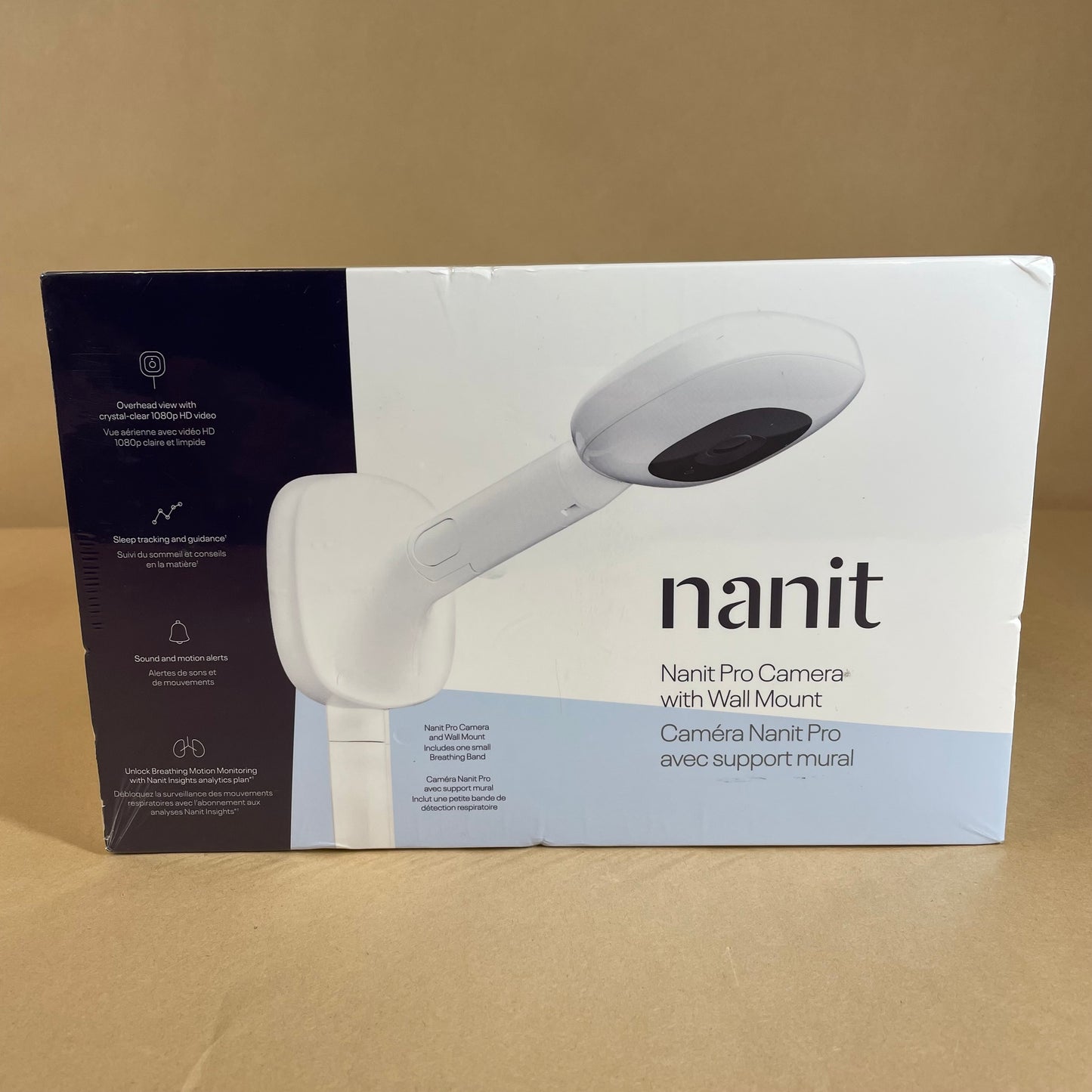 New Nanit Pro Camera With Wall Mount Baby Monitor N311US