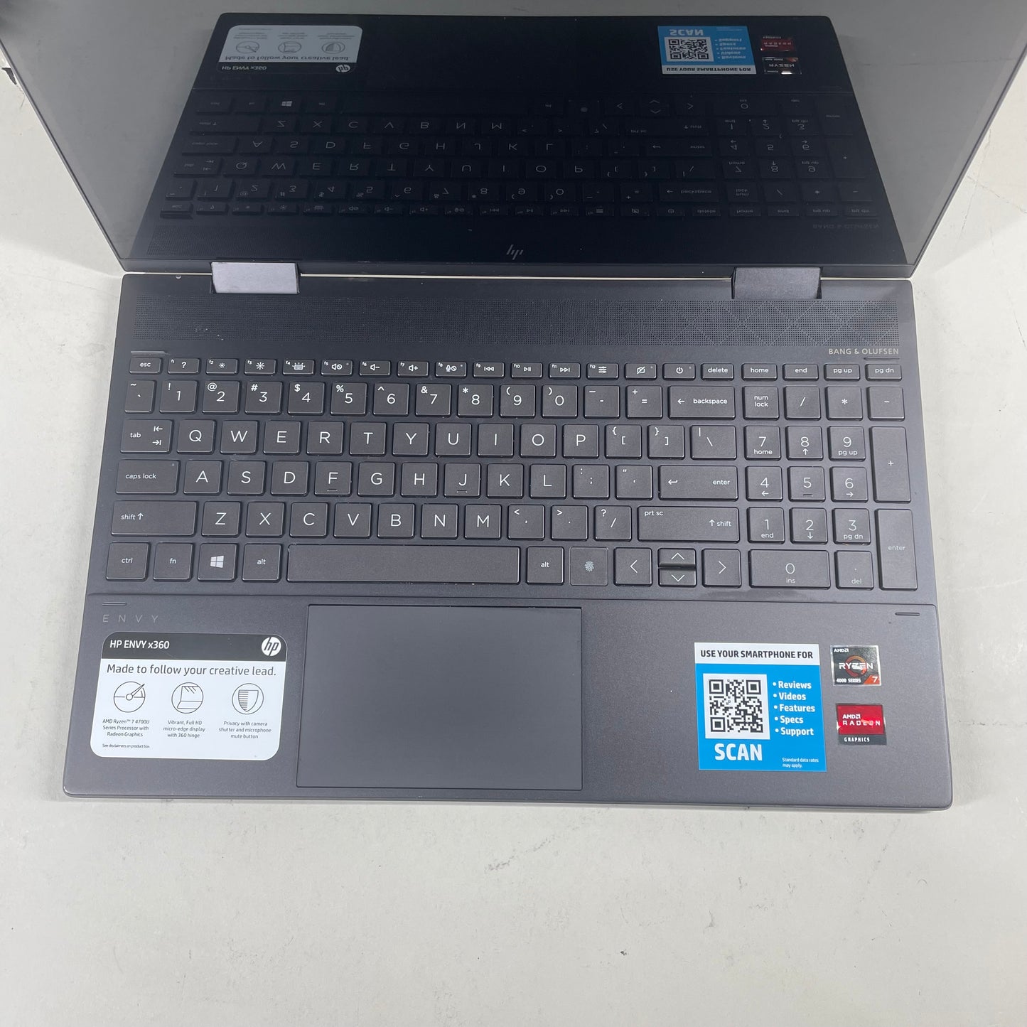 HP Envy x360 15M-EE0332 15.6" Ryzen 7 4700U 2.0GHz 8GB RAM 512GB SSD